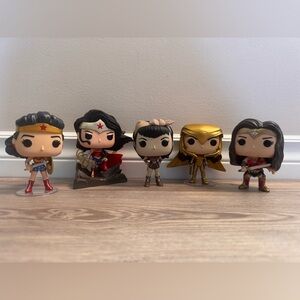 Funko Pop Wonder Women Lot